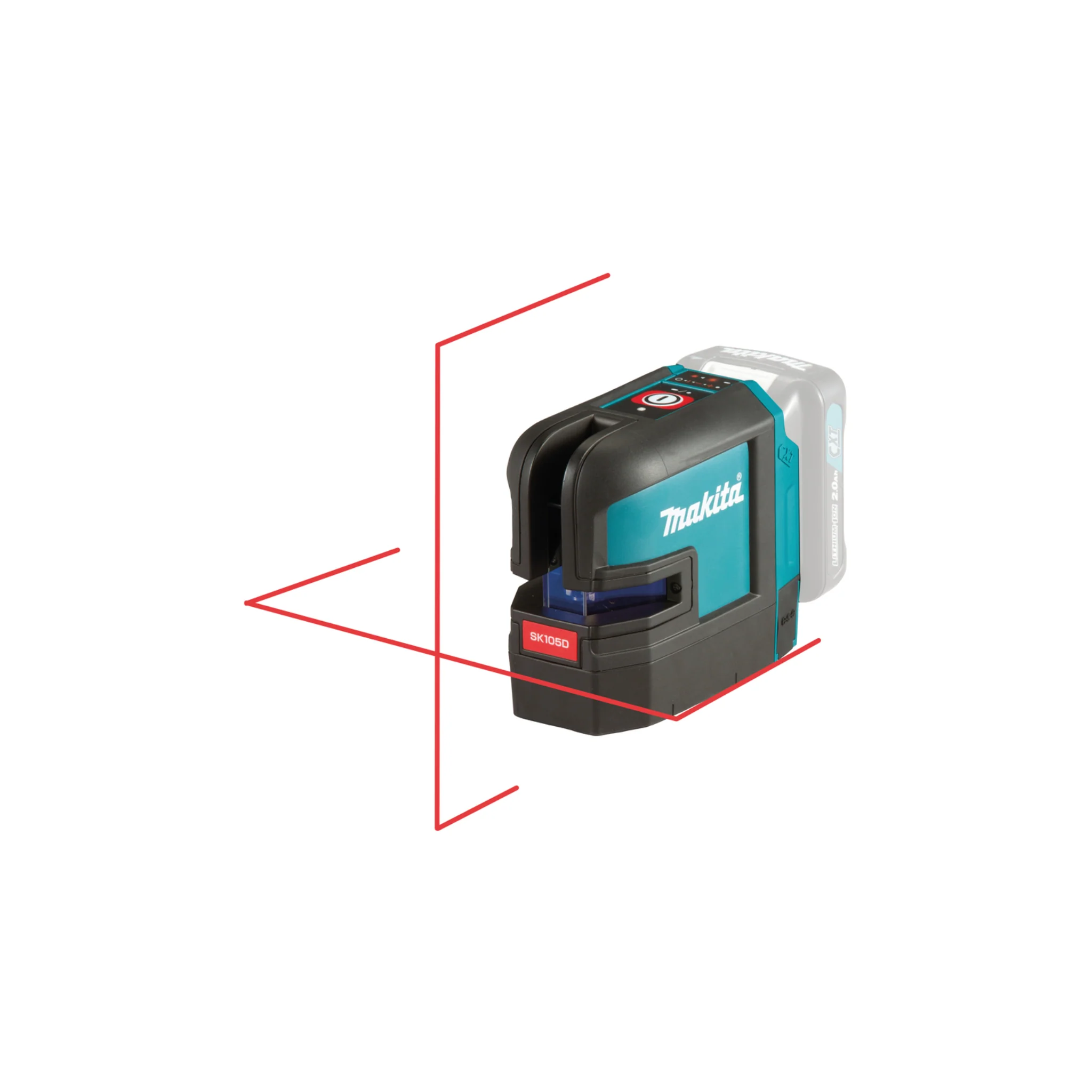 Tracciatore laser Makita CXT ® SK105DZ + Treppiedi Makita 1.5 M PER TRACCIATORI LASER - Image 5
